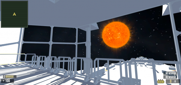 Sun view from placeholder destiny
