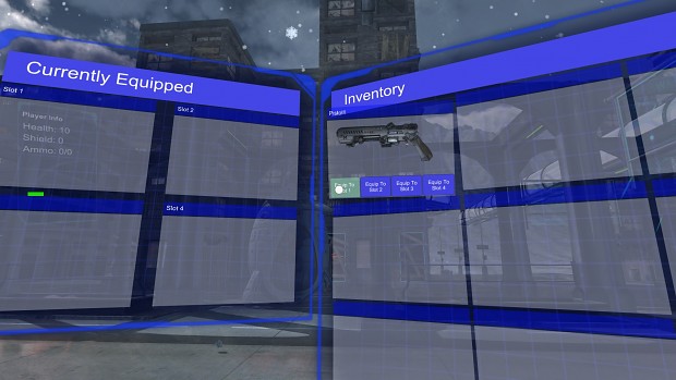 Monitor and Virtual Reality Inventory