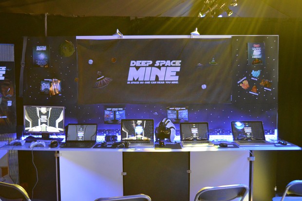 Deep Space Mine ProtoPlay booth