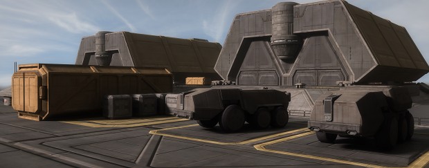 Cargo units for Ground Installations