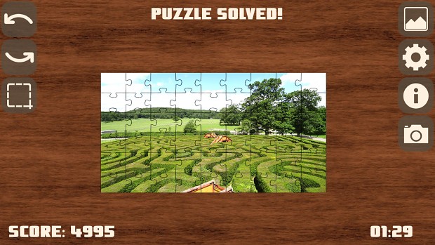 Maze solved