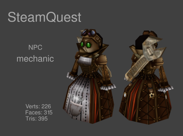 SteamQuest- NPC mechanic