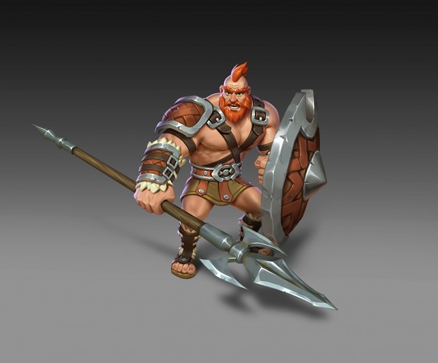 Upcoming hero - a brutal warrior Duar