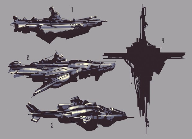 Skyship Aurora concept art