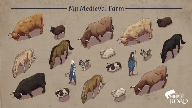 Medieval Farm Animals