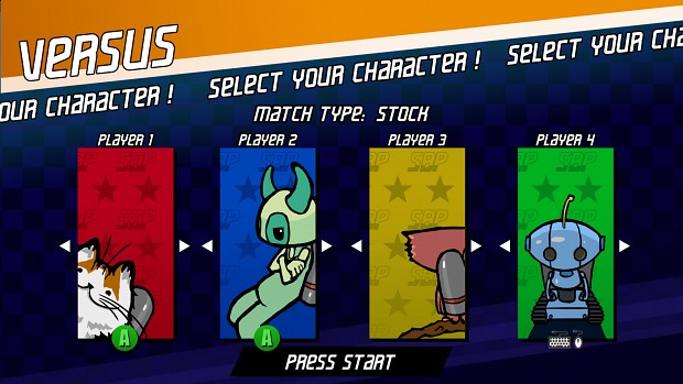 Character Selection