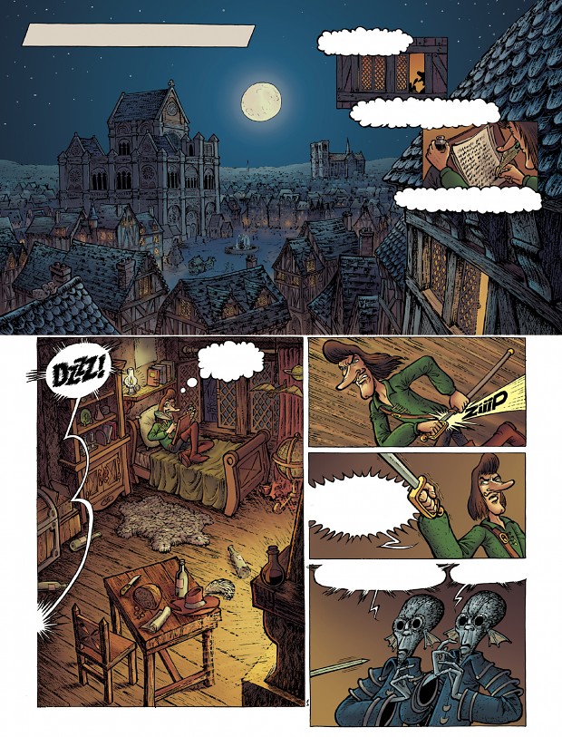Cyrano and the King of the World - Comic Book
