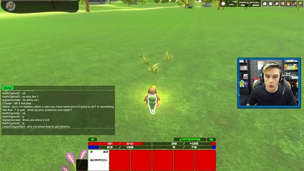 Route 1 Spawns + Event ▭ Pokemon MMO 3D - Unreal ver 2022.0.4.1a 