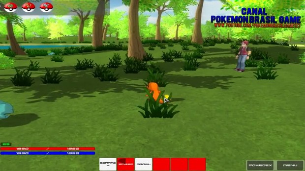 Pokemon MMO 3D #1 Conhecendo O Jogo 