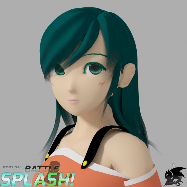 Character - Temiko Battle Splash