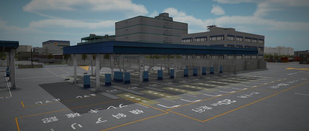 Container terminal screenshots
