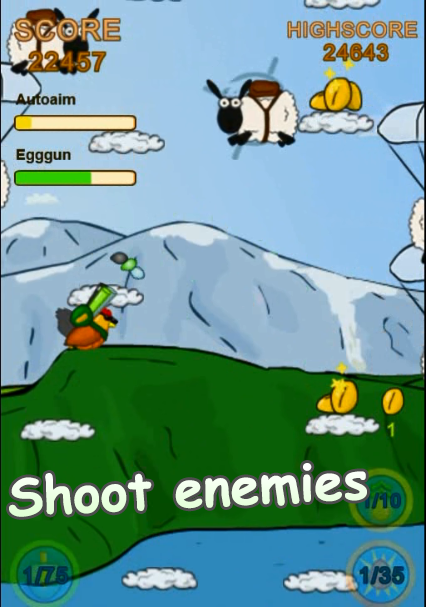 shoot enemies