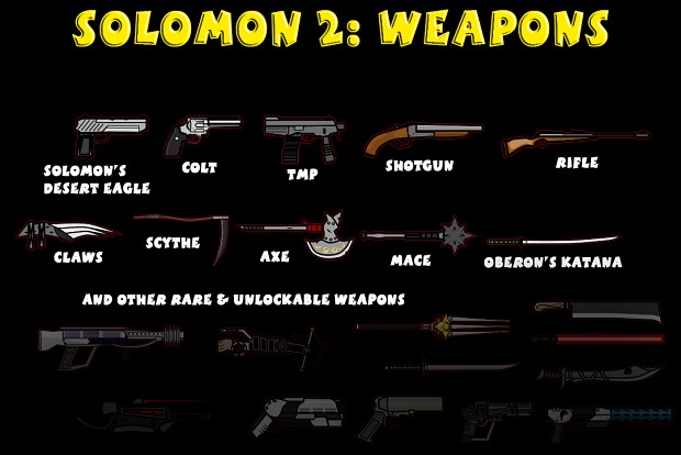 Solomon 2 - Weapons