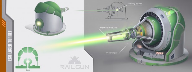 Eco Laser Turret Concept