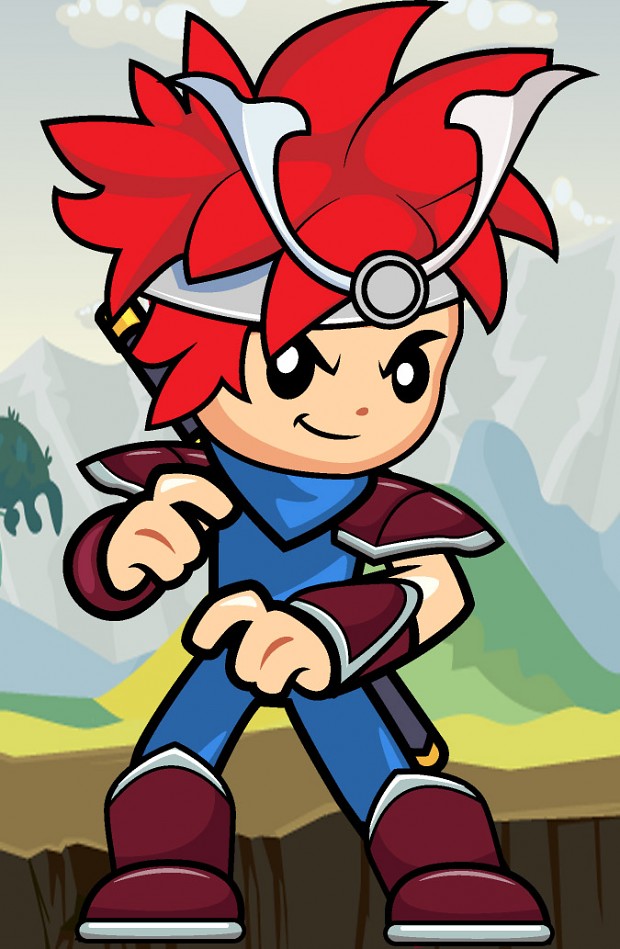 Ninja's Bo Hero with Armor Level 3