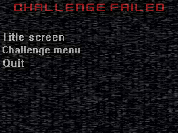 Challenge Failed