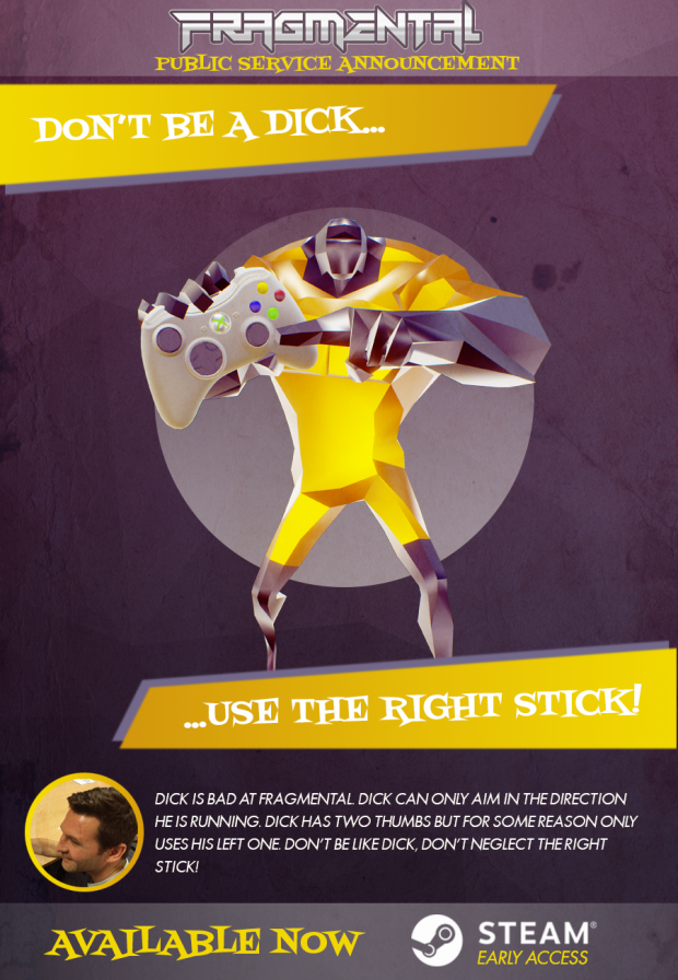 Use the Right Stick!