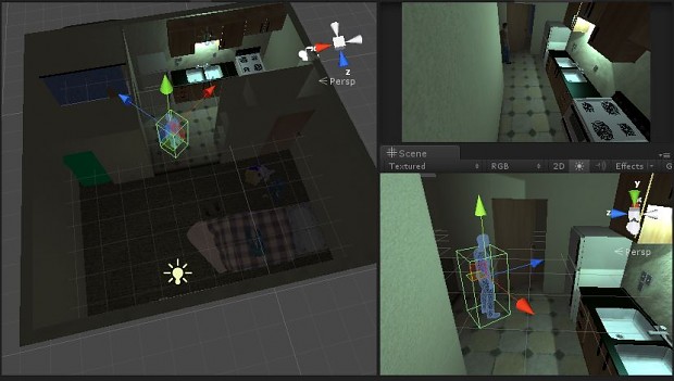 Jake's Apartment - In Unity