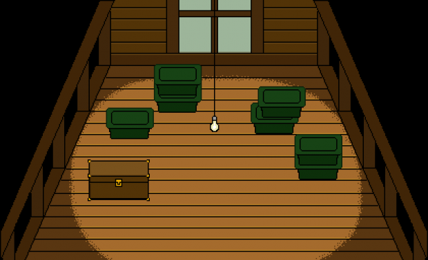 Cabin attic 2