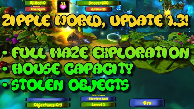 Zipple World version 1.3