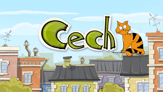 Cech cat in the city
