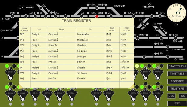 Train Register