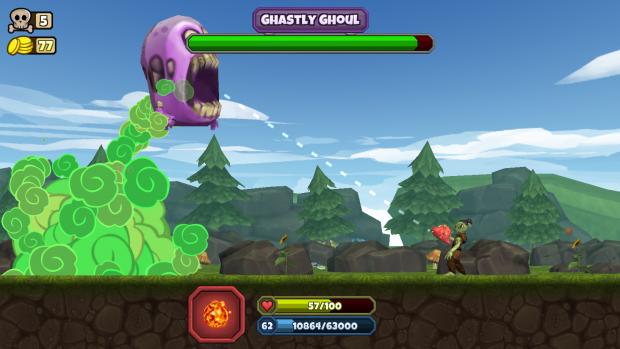 Ghastly Ghoul battle