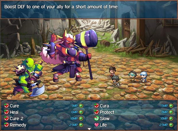 RPG Fighter League - Battle againts the Smasher Duo