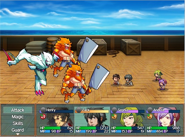 RPG Fighter League - Battle with the Big Bad Wolf