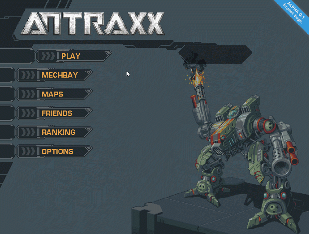 Antraxx Main Menu Animation