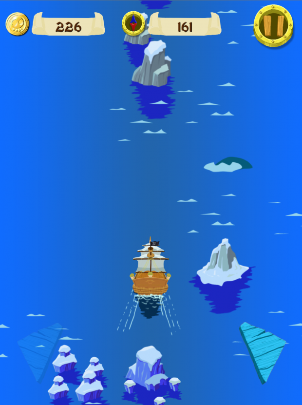 Ice Sea - Pirate Ship