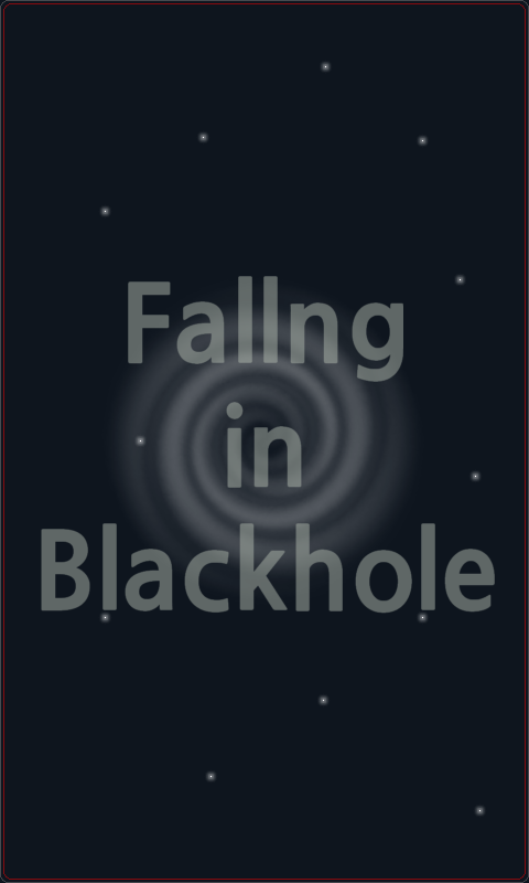falling into a blackhole
