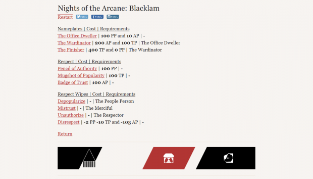 Nights of the Arcane: Blacklam
