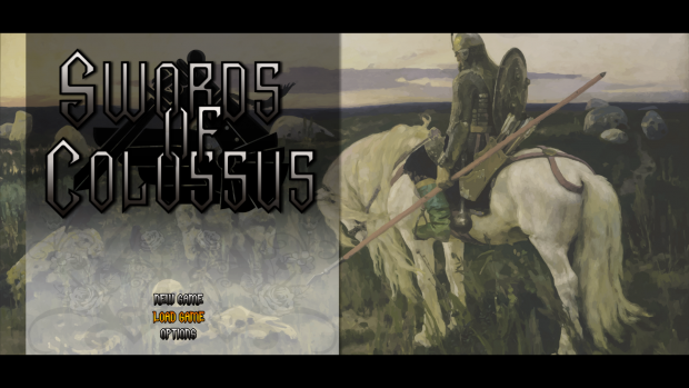 Swords of colossus title screen 6
