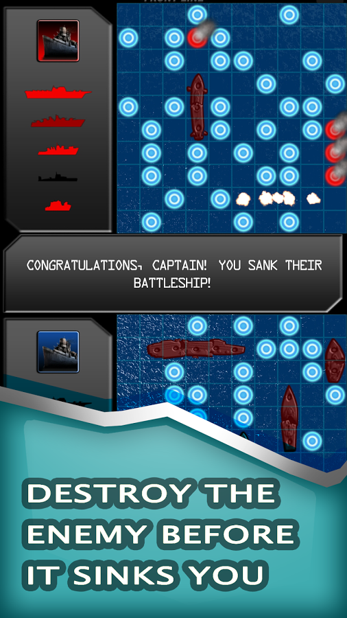 Gamplay Battleship: Frontline