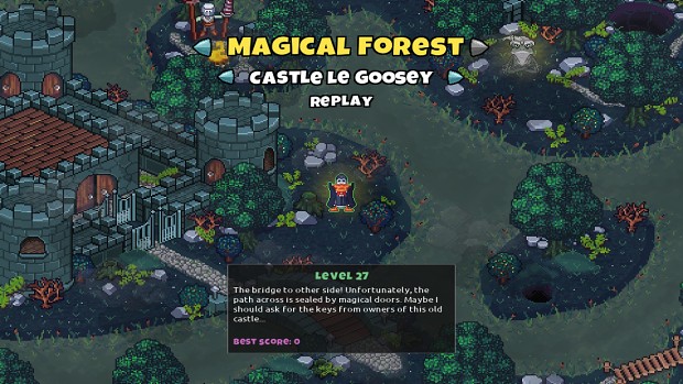 Map Screen - Magical Forest