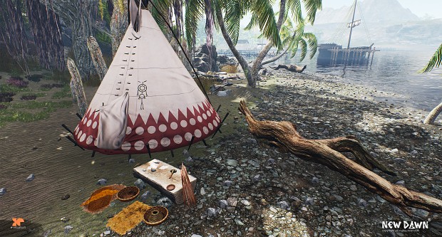 Teepee and Workbench