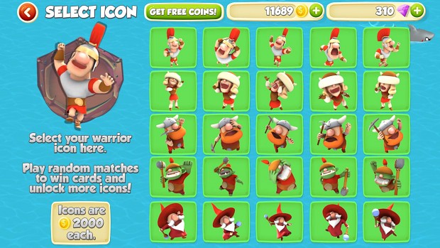 Icons menu