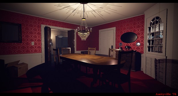 Amityville Interior - work in progress