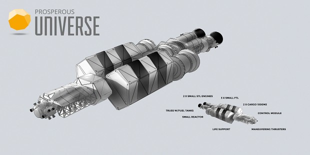 Space ship concept art