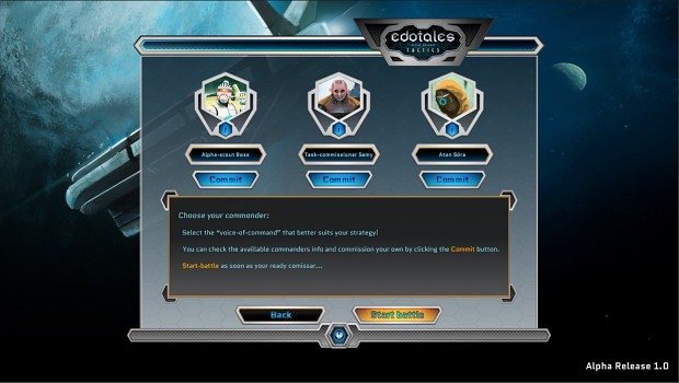 Battle-menu screenshot