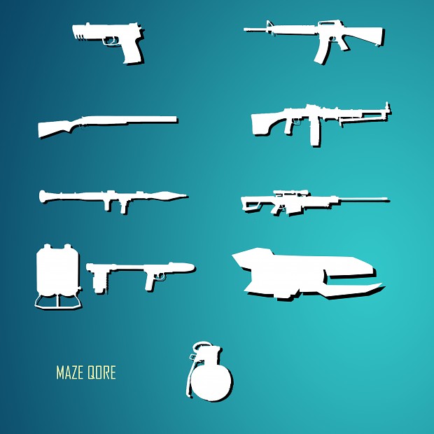 Weapon Icon Sheet
