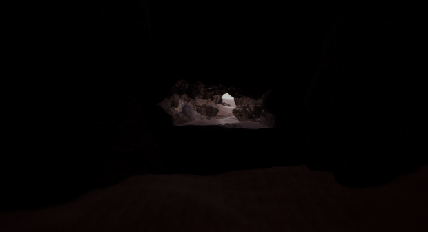 Seamless open world cave lighting