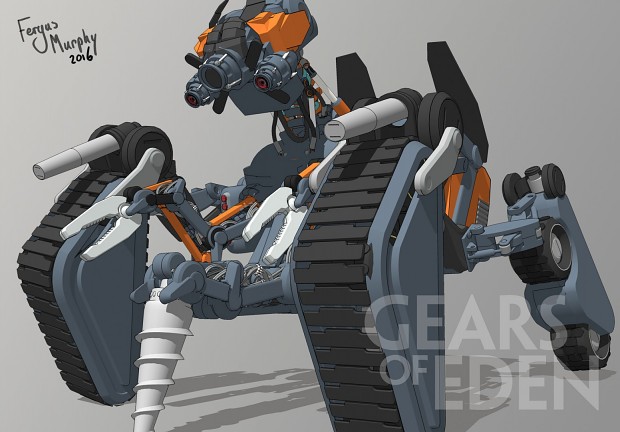 sentient robot   Gears of Eden 1