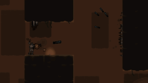 Example of procedurally generated weapons
