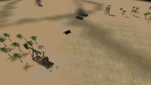 Desert battle