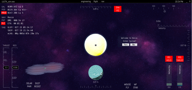 Star System Apporach & Relative Time Dilation Due to Velocity