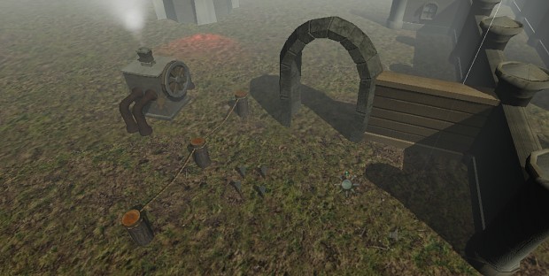 Some new game 3D assets in dev