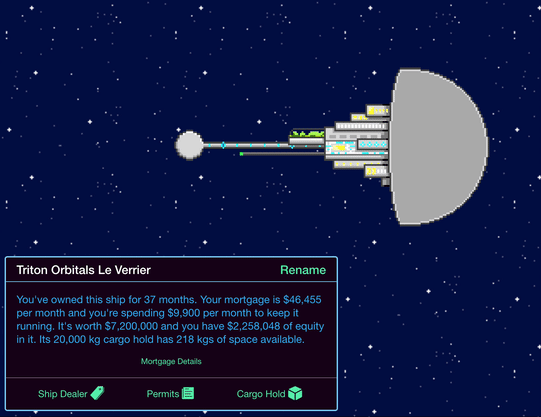 Limitless Fortune: Orbital trade and Investment [Gifs]