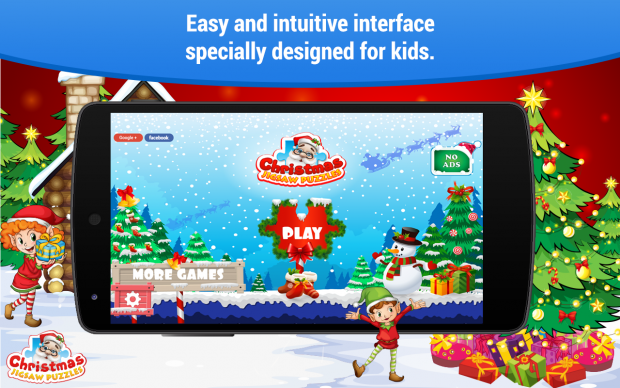 Christmas Puzzles for kids Android